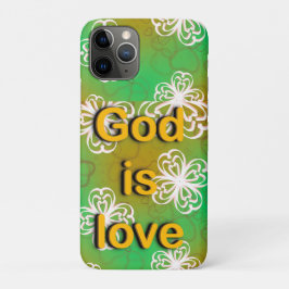 Capa Para iPhone 11 Pro Deus é amor