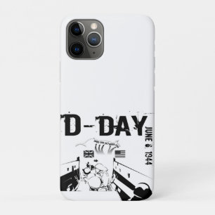 Capa Para iPhone 11 Pro DIA D 6 de junho de 1944