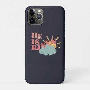 Capa Para iPhone 11 Pro Dia da páscoa - Ele é Risen
