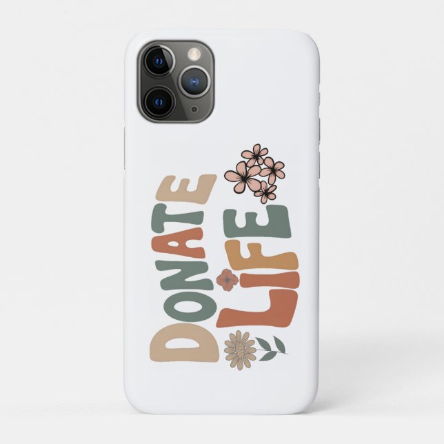 Capa Para iPhone 11 Pro Doe Vida BOHO (Verso)