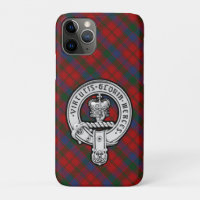 Donnachaidh (Robertson) Red Tartan Crest