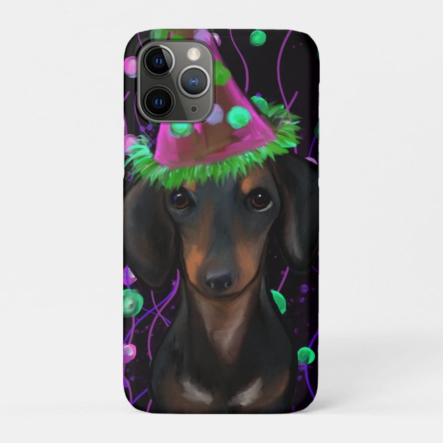 Capa Para iPhone 11 Pro Doxie Preto e Marrom (Verso)