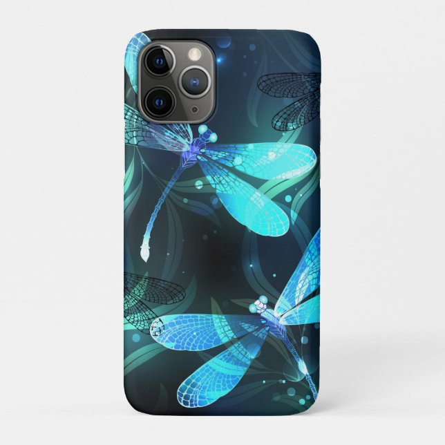 Capa Para iPhone 11 Pro Dragonflies de lago (Verso)