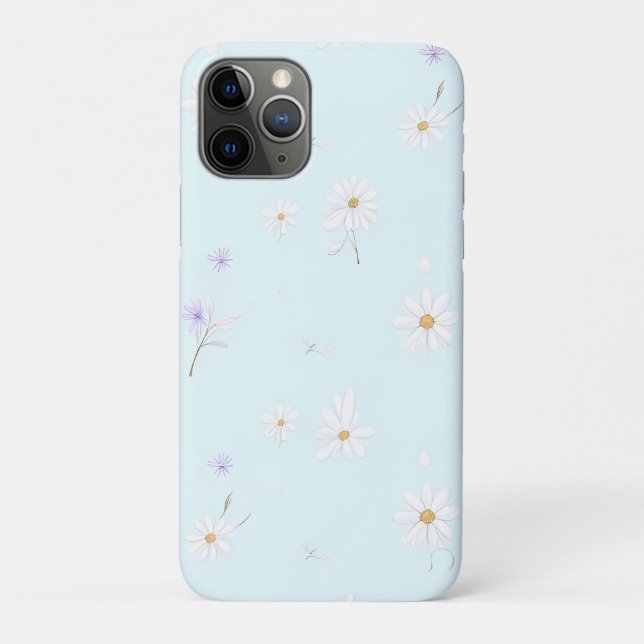 Capa Para iPhone 11 Pro Dreamy Mint Meadow (Verso)