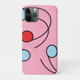 Capa Para iPhone 11 Pro Drupas do Design de Memphis