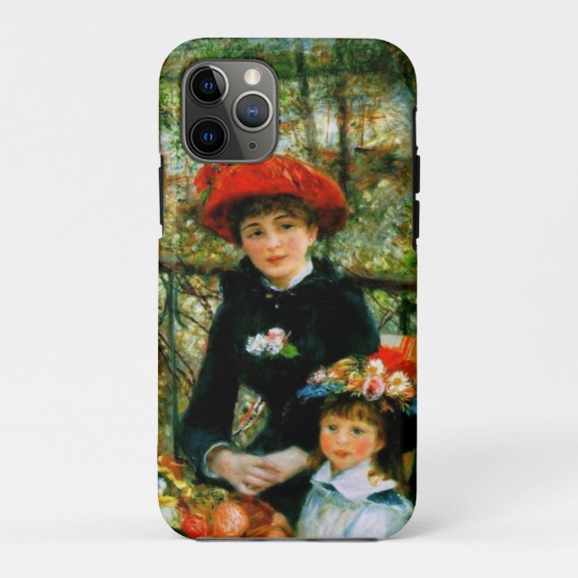 Capa Para iPhone 11 Pro Duas Irmãs no Terrace (Verso)