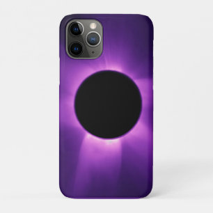 Capa Para iPhone 11 Pro Eclipse Solar Artificial do Espaço