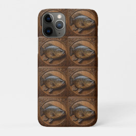 Capa Para iPhone 11 Pro Ecos do rio: Impressão de madeira de Murray Cod,