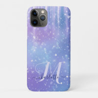 Elegante e Glitzy Purple Sparkle