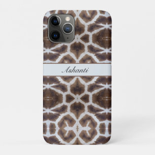 Capa Para iPhone 11 Pro Elegante e Selvagem Impressão Personalizada de G