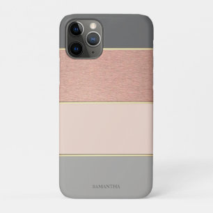 Capa Para iPhone 11 Pro Elegante Moderno Legal Listrado - Personalizado