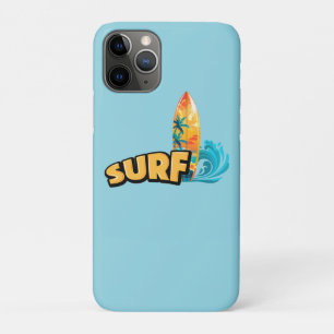 Capa Para iPhone 11 Pro elegantes e sofisticados Amantes do Surf