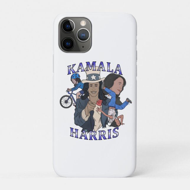 Capa Para iPhone 11 Pro Eleição de Estilo de Rap Bootleg Kamala Harris (Verso)