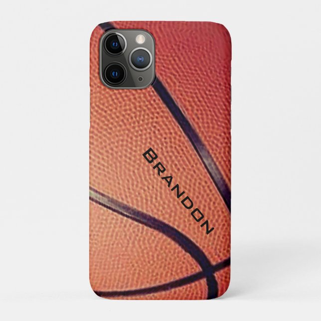 Capa Para iPhone 11 Pro Eletrônicos Smartphone de Design de basquete (Verso)