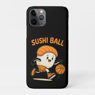 Capa Para iPhone 11 Pro Energia de Basquete Sushi