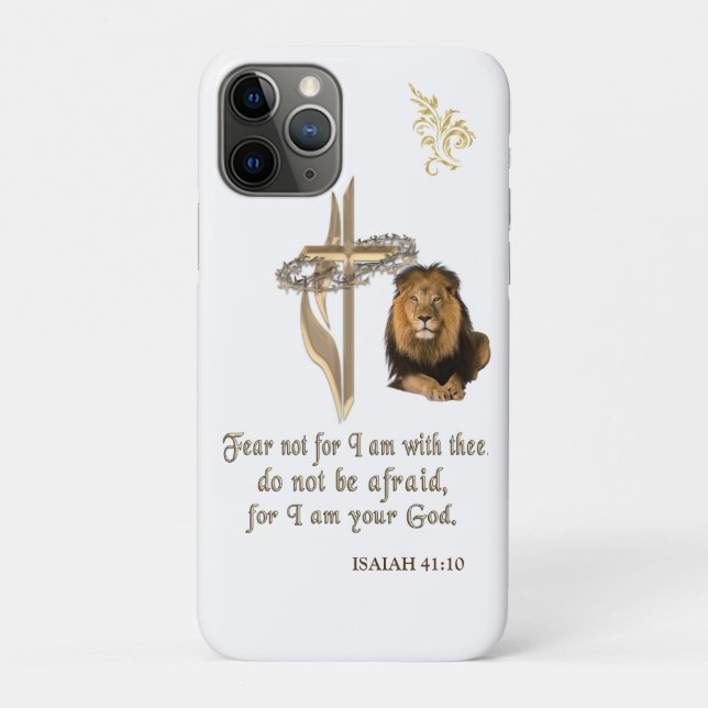 Capa Para iPhone 11 Pro Escritura Cristã (Verso)