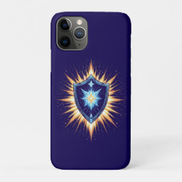 Capa Para iPhone 11 Pro Escudo de Fantasia Épica com Explosão de Energia R