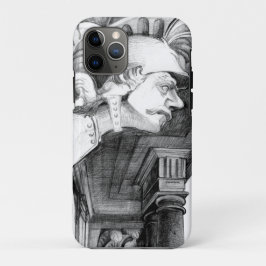 Capa Para iPhone 11 Pro Escultura de Arte Lápis do Castelo