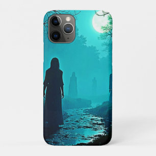 Capa Para iPhone 11 Pro Espíritos da Floresta Moonlight Encantada