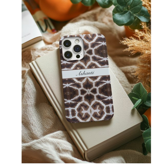 Capa Para iPhone 11 Pro Estilo safari de padrão Giraffe personalizável (Criador carregado)