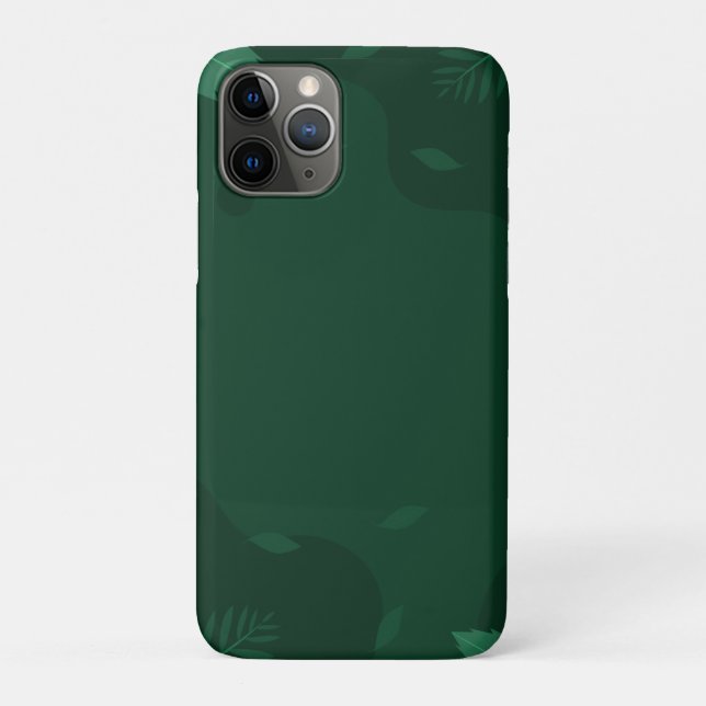 Capa Para iPhone 11 Pro Estojo Elegante Green Marble Case-Mate Barely Ther (Verso)