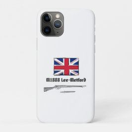 Capa Para iPhone 11 Pro Estojo para telefone do Rifle Lee Metford P1888 br