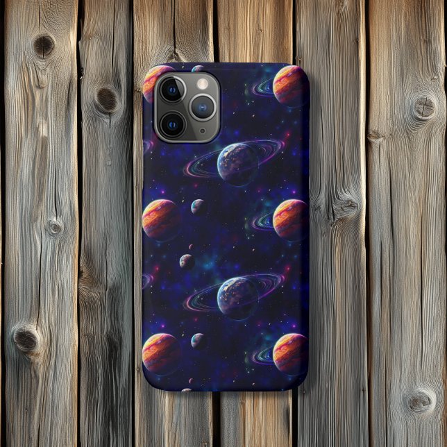 Capa Para iPhone 11 Pro Estrelas, Planetas, Galáxias, Espaço Exterior Cons (Criador carregado)