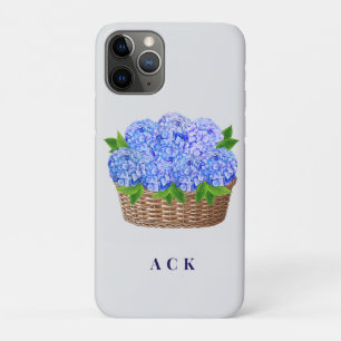 Capa Para iPhone 11 Pro Etiqueta de bagagem de Hortênsia de Nantucket pers