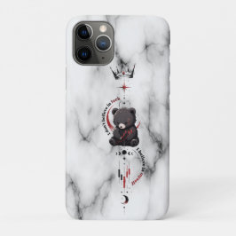 Capa Para iPhone 11 Pro Eu Acredito em Mim Mesmo Símbolo de Trader Urso de