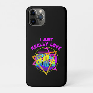 CAPA PARA iPhone 11 PRO EU SIMPLESMENTE AMO OS ANOS 80