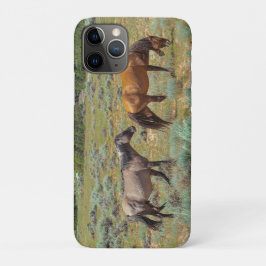 Capa Para iPhone 11 Pro Explorações de pastoreio de cavalos selvagens