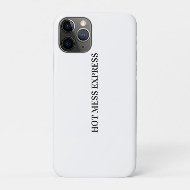 CAPA PARA iPhone 11 PRO EXPRESSO BAGUNÇADO (Verso)