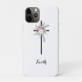 Capa Para iPhone 11 Pro Faith Bouquet 