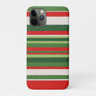 Capa Para iPhone 11 Pro Faixa de Arco-Íris Ousada Pulso ✨ Bloco de Cor Vib