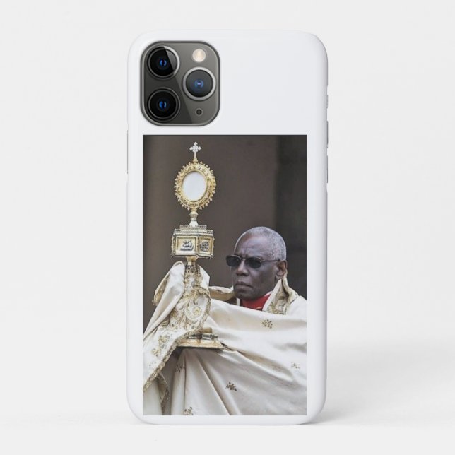 Capa Para iPhone 11 Pro Father Robert Sarah (Verso)