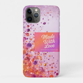 Capa Para iPhone 11 Pro Feita Com A Relógio Do Amor