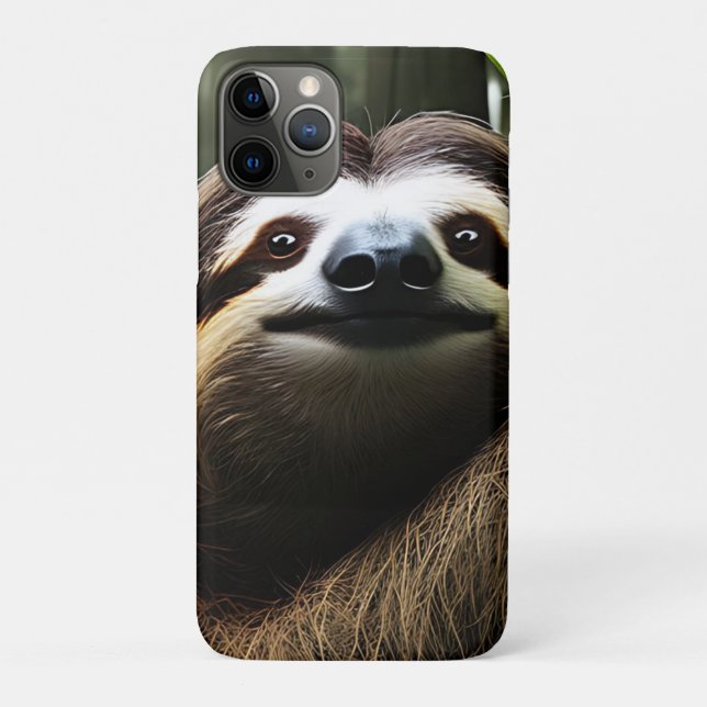 Capa Para iPhone 11 Pro Felpudo castanho, (Verso)