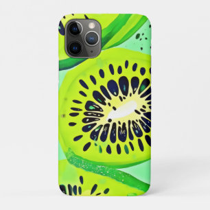 Capa Para iPhone 11 Pro Filas de Kiwi: Vibrantes e Frescas