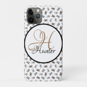Capa Para iPhone 11 Pro Filhos de futebol monogramados