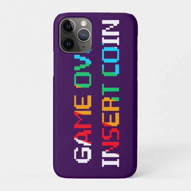 Capa Para iPhone 11 Pro Fim de Jogo Insira Moeda (Verso)