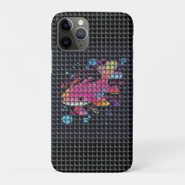 Capa Para iPhone 11 Pro Fish Behind Net Illustration