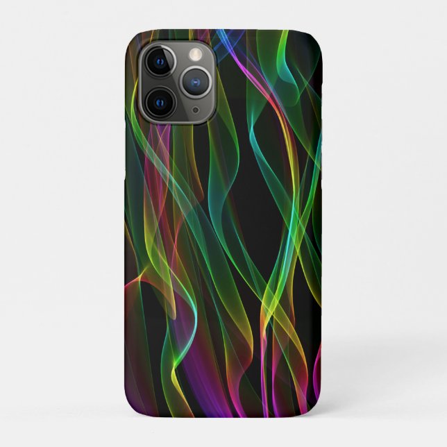 Capa Para iPhone 11 Pro Fitas de luz (Verso)