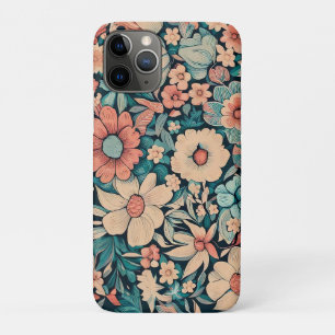 Capa Para iPhone 11 Pro Flor Bohemiana