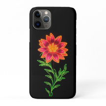 Flor Estilizada Neon