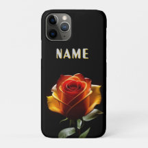 Flor vibrante e luminosa com Acentos de Neon