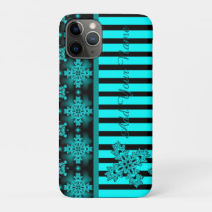 Capa Para iPhone 11 Pro Flores de Artdeco no Estilo Retroativo, Adicione S