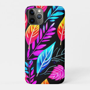 Capa Para iPhone 11 Pro Folhagem Tropical: Arte Folha
