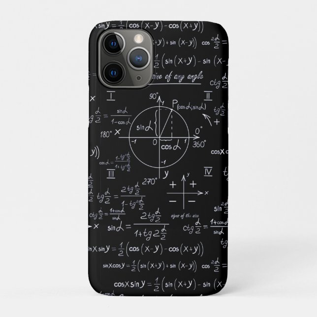 Capa Para iPhone 11 Pro Fórmula Matemática (Verso)