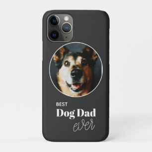 Capa Para iPhone 11 Pro Foto de Melhor Pai de Cachorro Personalizada