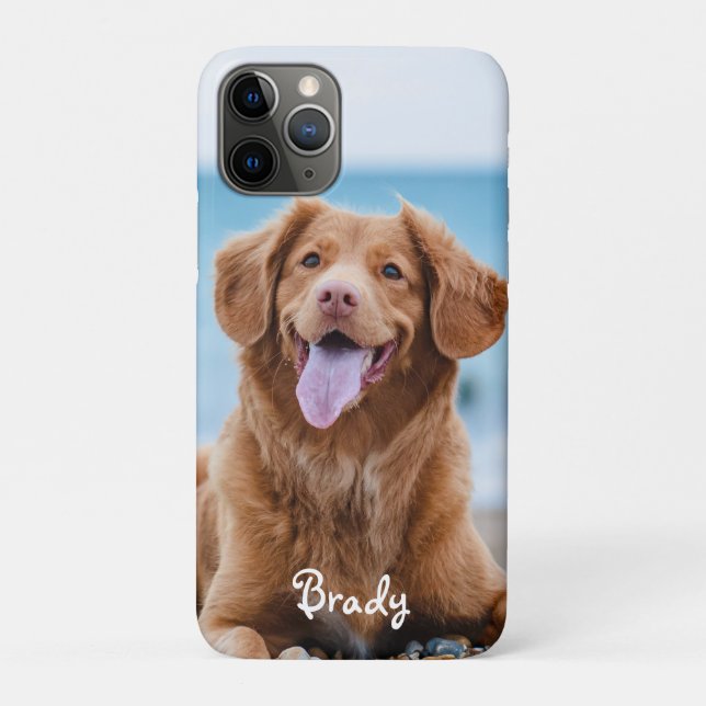 Capa Para iPhone 11 Pro Foto personalizada (Verso)